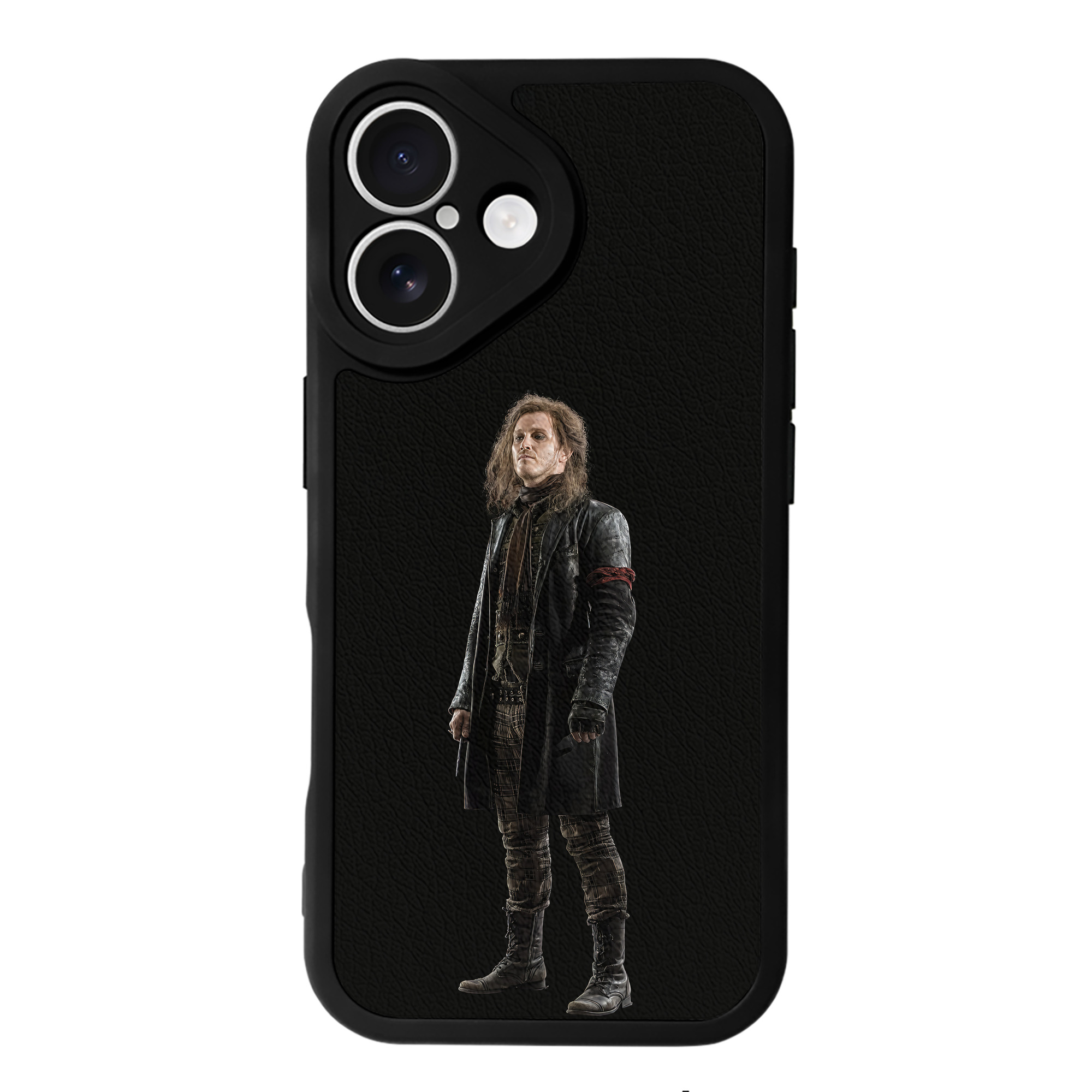 （画像用） Harry Potter ハリー・ポッターシリーズ 【iPhone 16シリーズ対応】シリコンスマホケース（レザー調） 材質：シリコン